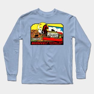 Roosevelt National Park North Dakota Vintage Long Sleeve T-Shirt